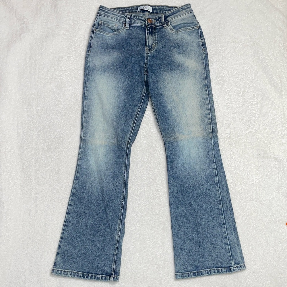 YMI Light Blue Wide Leg Jeans